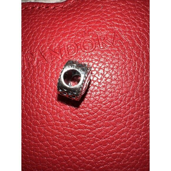 New Pandora Pink Heart Be My Valentine Charm Authentic Retired Pendant 925 - Picture 3 of 5